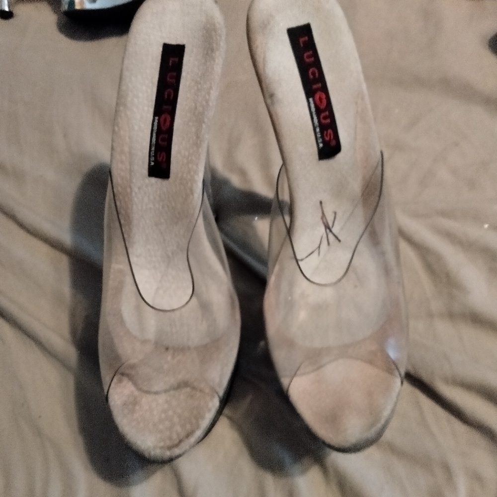 COPY - LUCIOUS  worn stripper heels. Fetish
